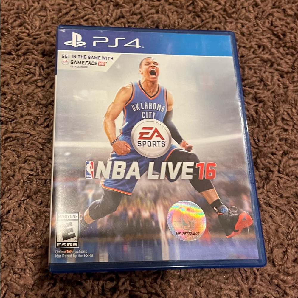 NBA Live 16 PS4 Game